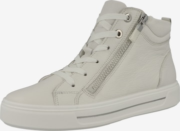 ARA Sneakers hoog 'Courtyard' in Beige: voorkant