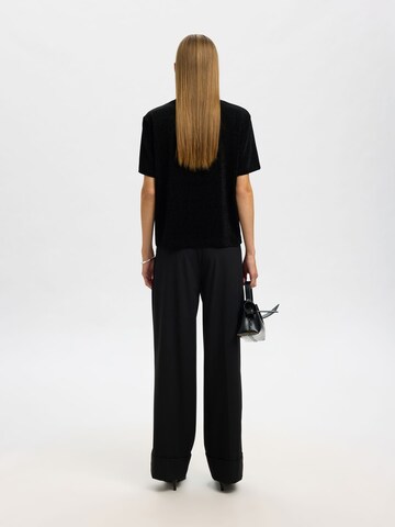 Maglietta di SELECTED in nero