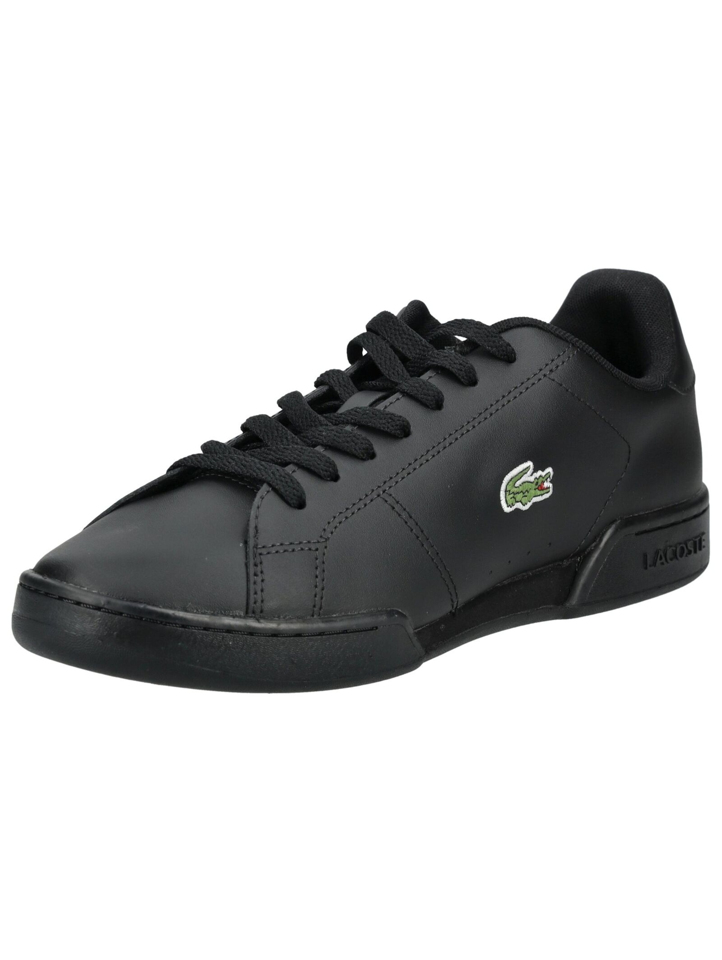 LACOSTE Baskets basses 'Carnaby Cup' en 44 en vert / noir / blanc, Vue avec produit