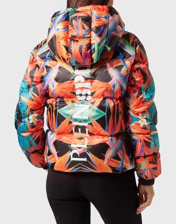 Plein Sport - Chaqueta deportiva 'Flowers' en negro