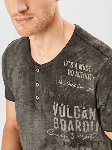 CAMP DAVID Tričko – šedá