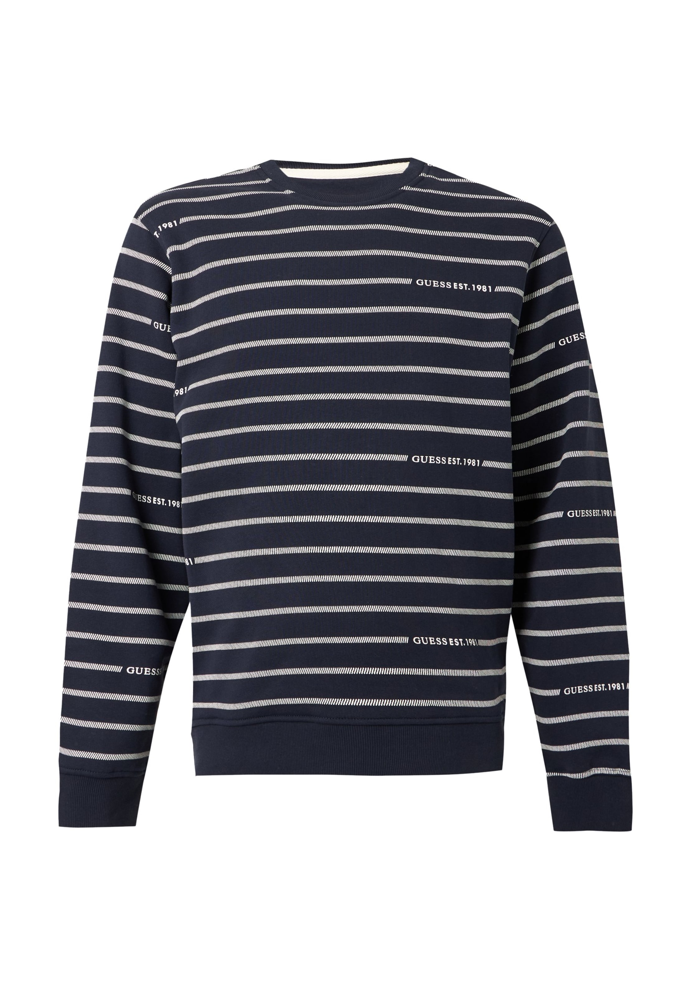 GUESS Sweatshirt in Blue: front