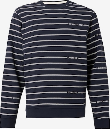 GUESS Sweatshirt in Blue: front