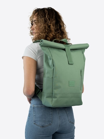 Zaino 'Robin Medium' di Johnny Urban in verde: frontale