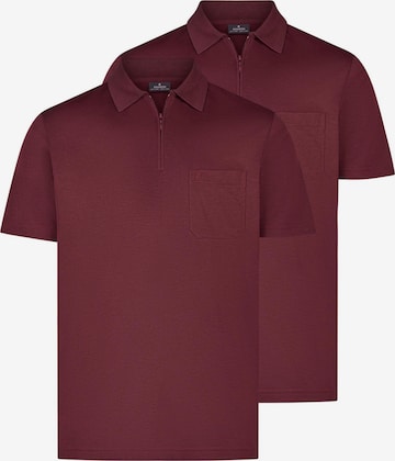 Ragman Shirt 'Basic' in Red: front