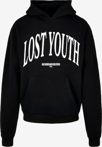 Lost Youth Sweatshirt 'Classic V.1' in Schwarz: predná strana