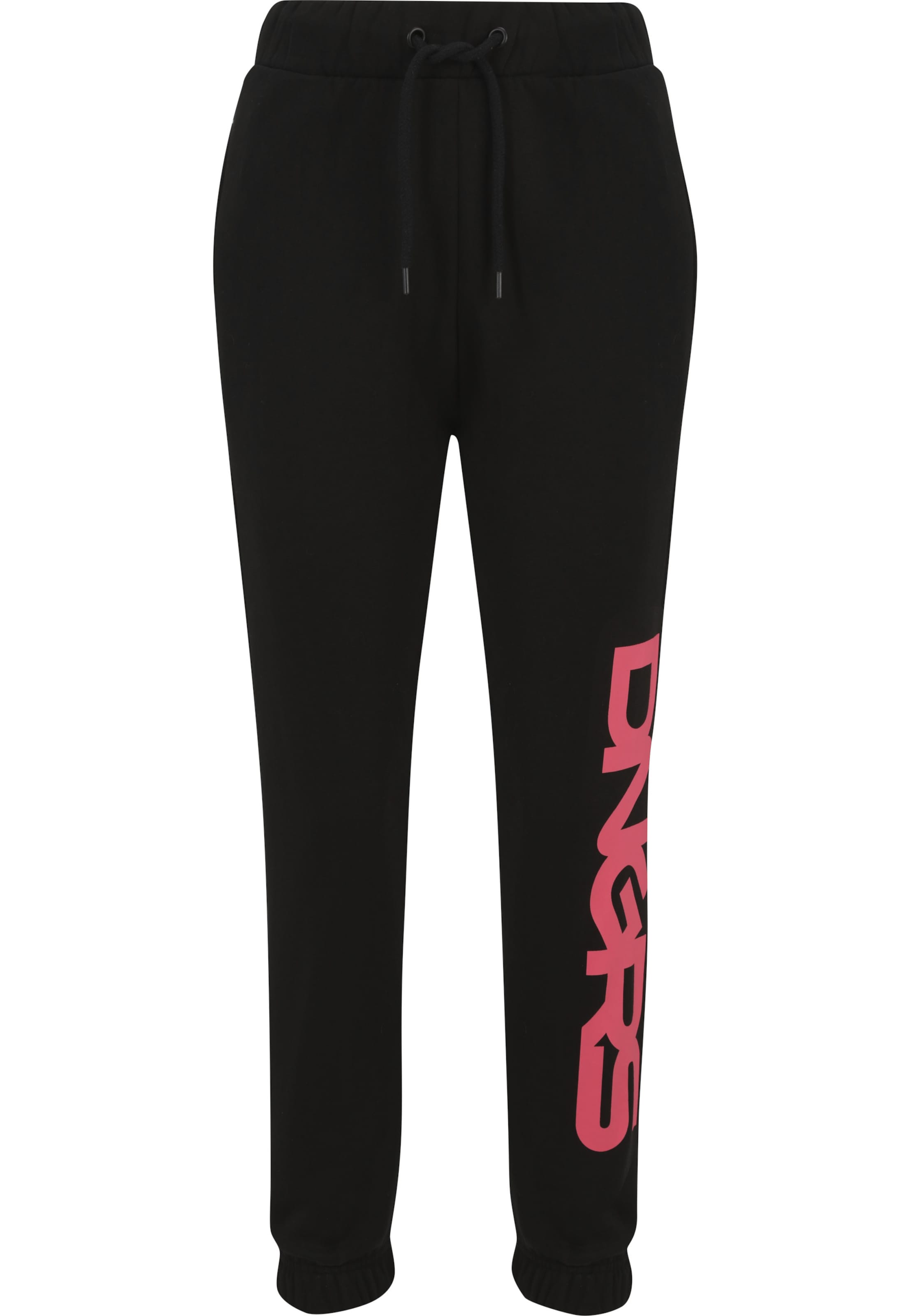 Dangerous DNGRS Zúžený Kalhoty 'Trust' – černá: přední strana