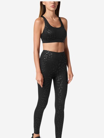 Plein Sport - Skinny Pantalón deportivo en negro