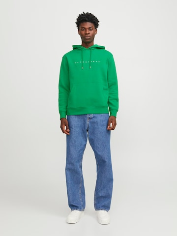 JACK & JONES Sweatshirt 'Star' in Groen