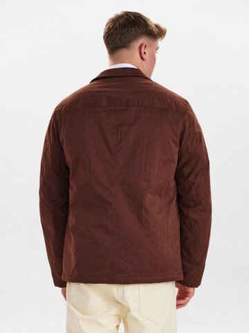 Dxnmxrk Comfort fit Suit Jacket 'DXEbu' in Brown