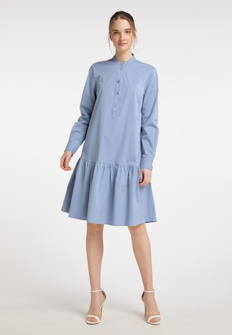 DreiMaster Klassik Kleid in Blau