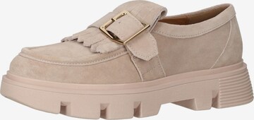 Chaussure basse GEOX en beige : devant