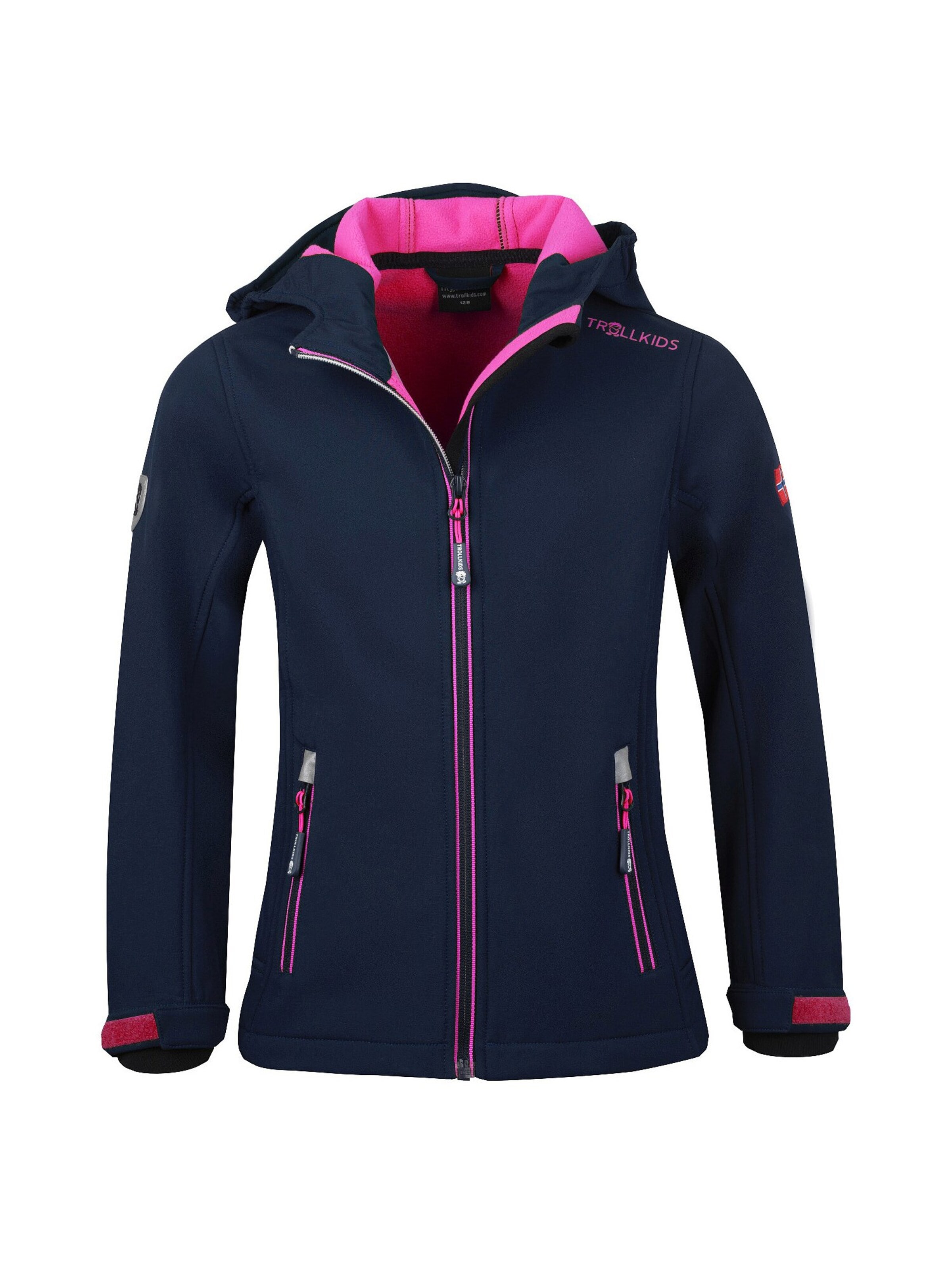 TROLLKIDS Outdoor jacket in Blue: front