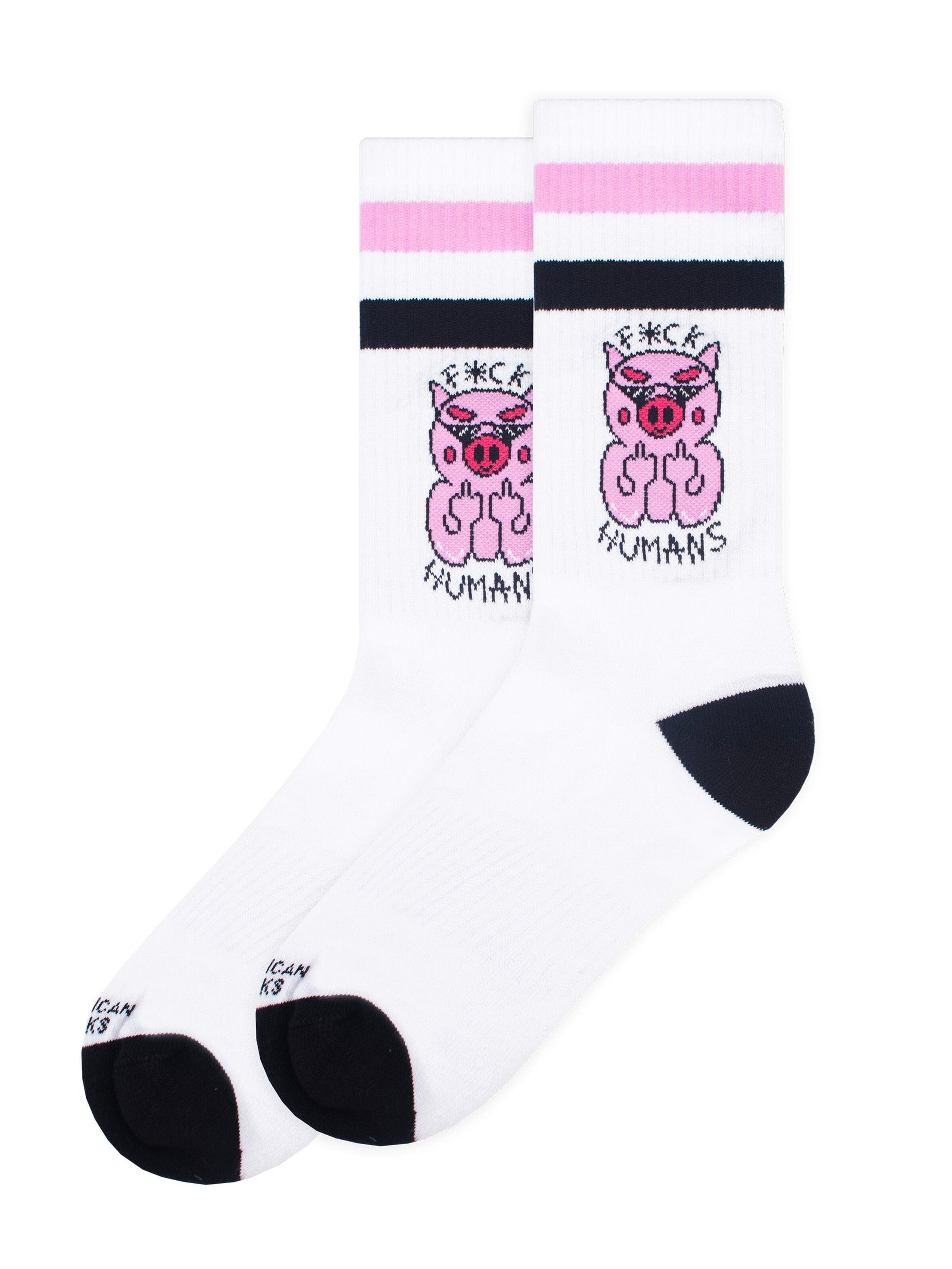 American Socks Socks in White: front