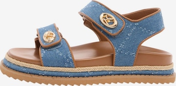 Lipsy Szandálok - kék: elől