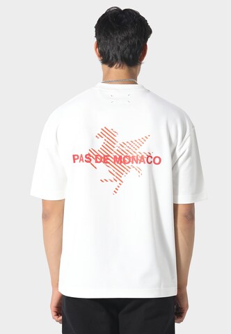 Pas De Monaco Shirt 'La Pegaus' in White: front