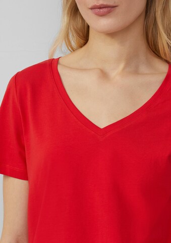 s.Oliver T-Shirt in Rot