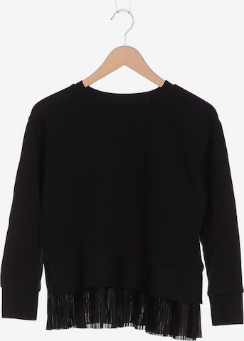 Herrlicher Sweatshirt & Zip-Up Hoodie in M in Black: front