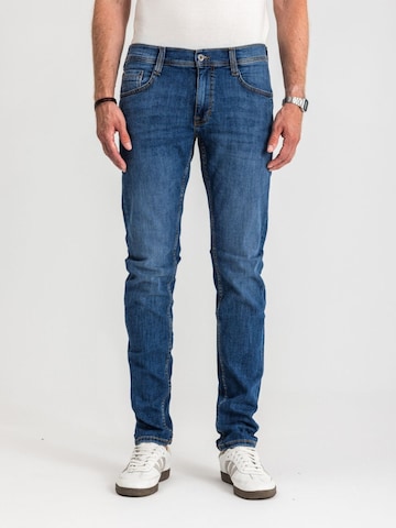 Tapered Jeans di MUSTANG in blu: frontale
