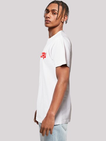 F4NT4STIC Shirt 'Koi Fish Japan Streetstyle' in Wit