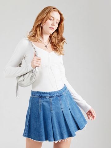HOLLISTER - Camiseta en blanco: frente