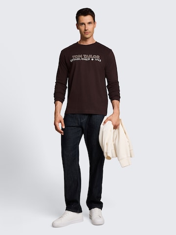 TOM TAILOR Shirt in Brown