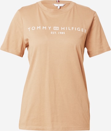 TOMMY HILFIGER T-Shirt in Grün: Vorderseite