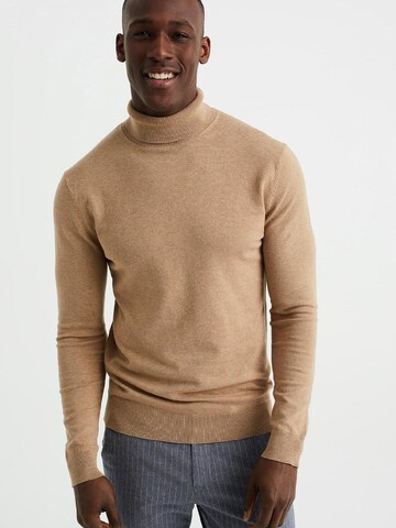 WE Fashion Sweater in Beige