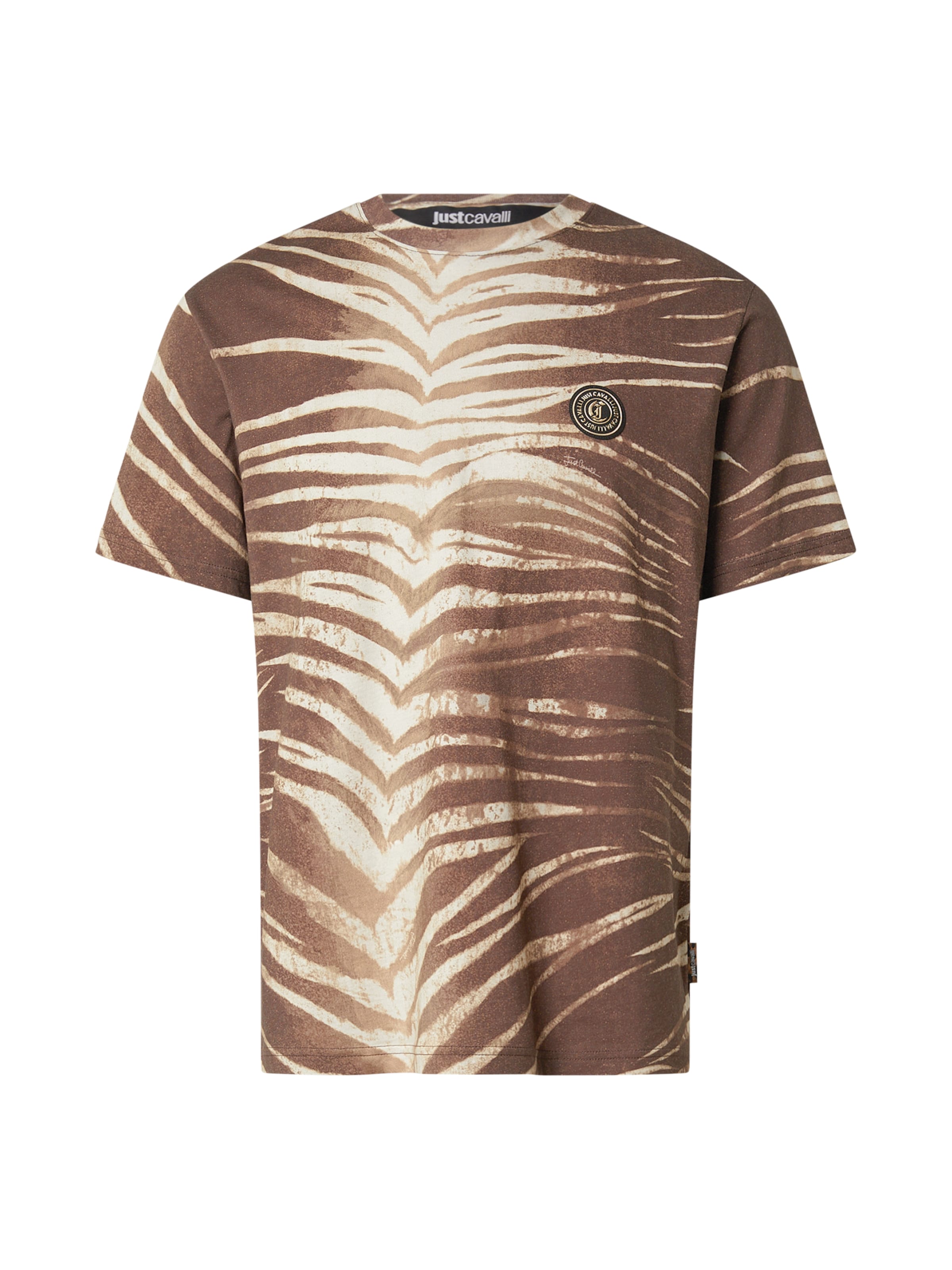 Just Cavalli Majica | rjava barva: sprednja stran