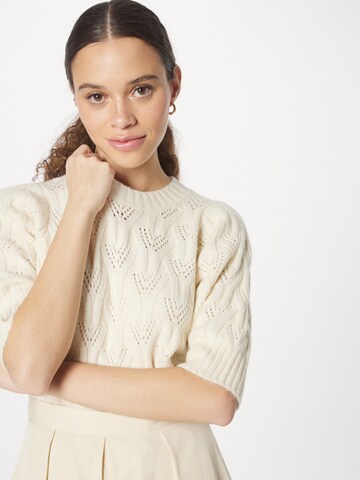 Lollys Laundry Sweater 'Mala' in Beige