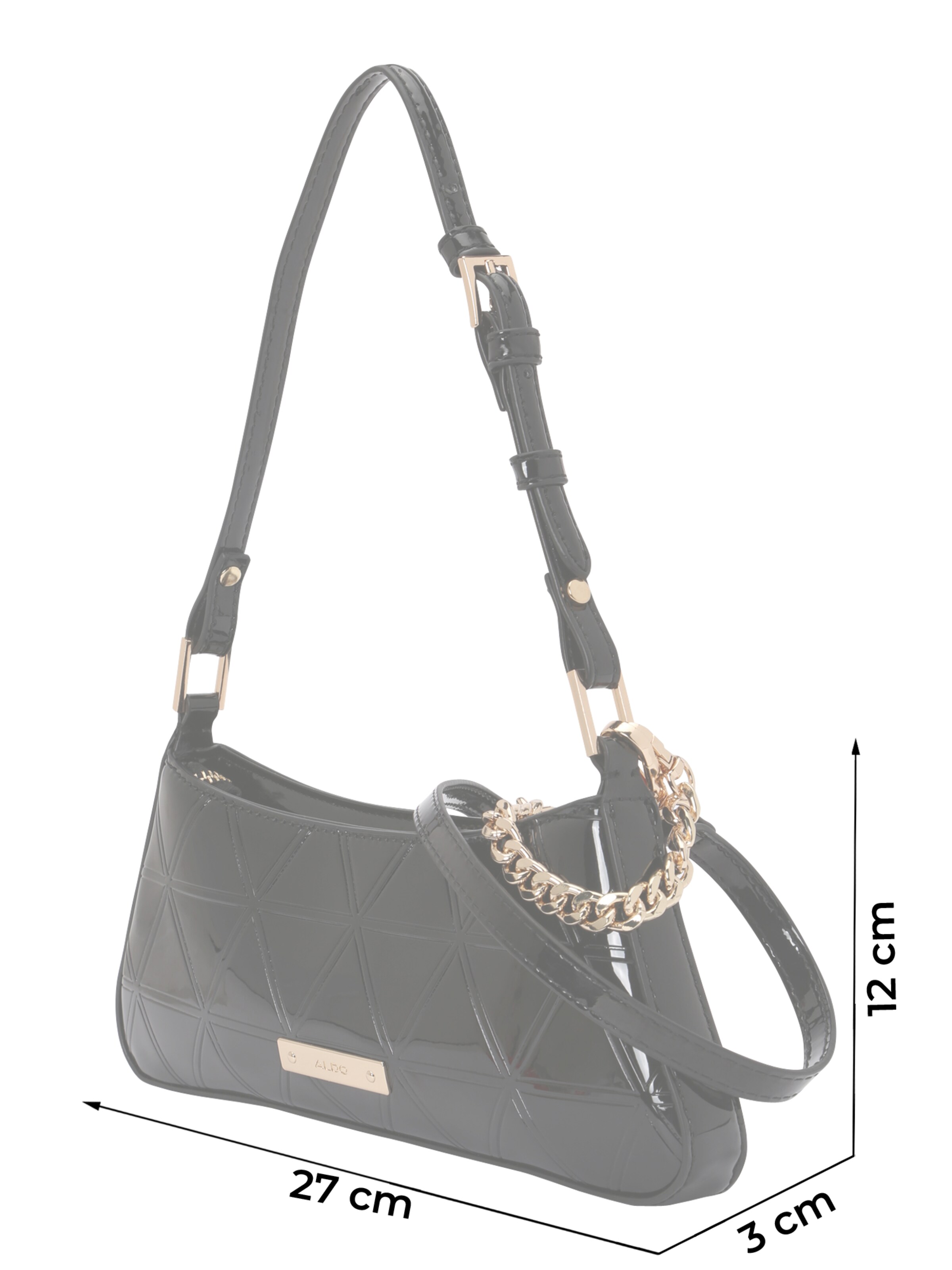 Sac bandoulière 'JOBELLE' ALDO en noir