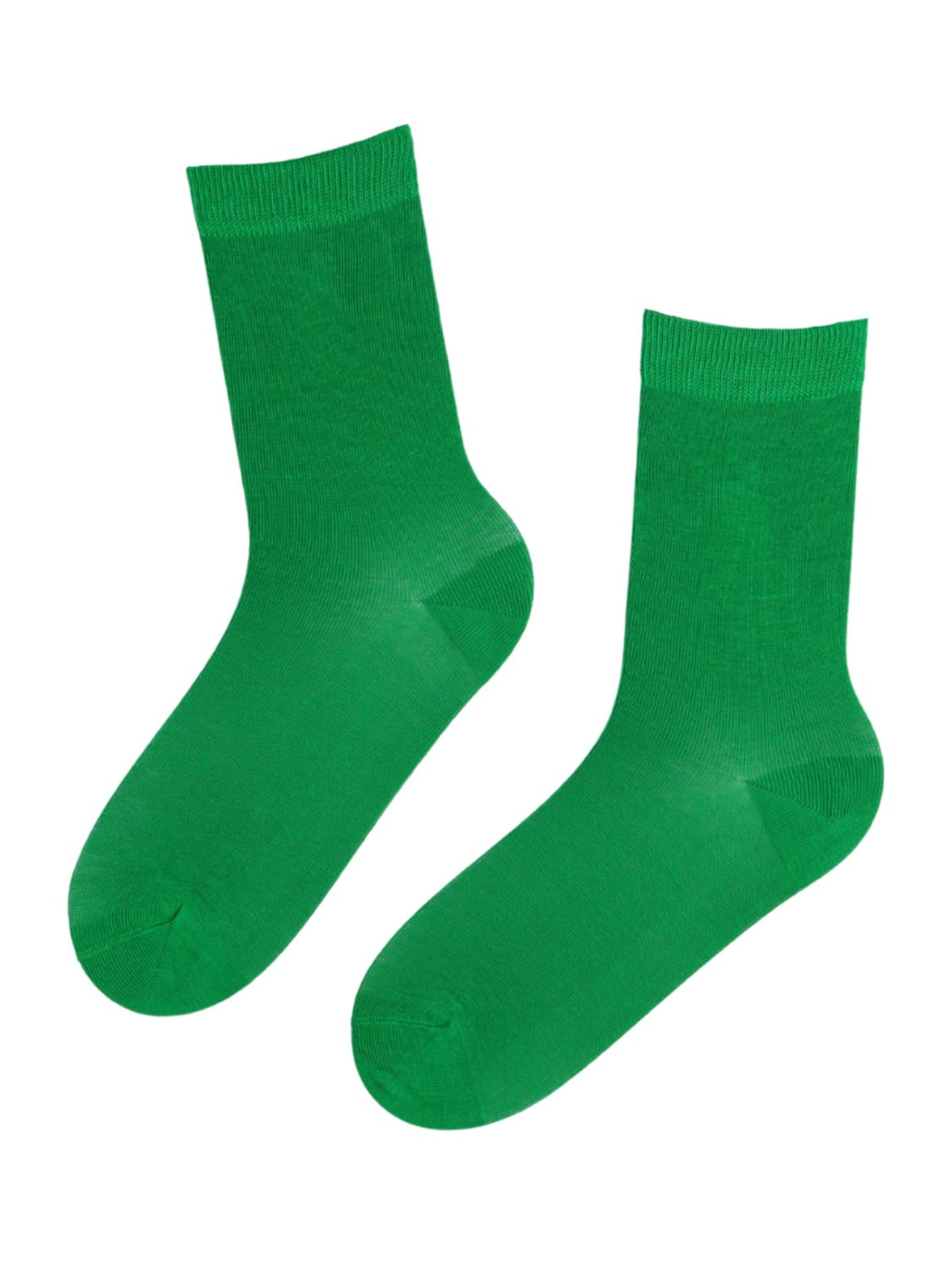 Chaussettes Sokisahtel en vert : devant