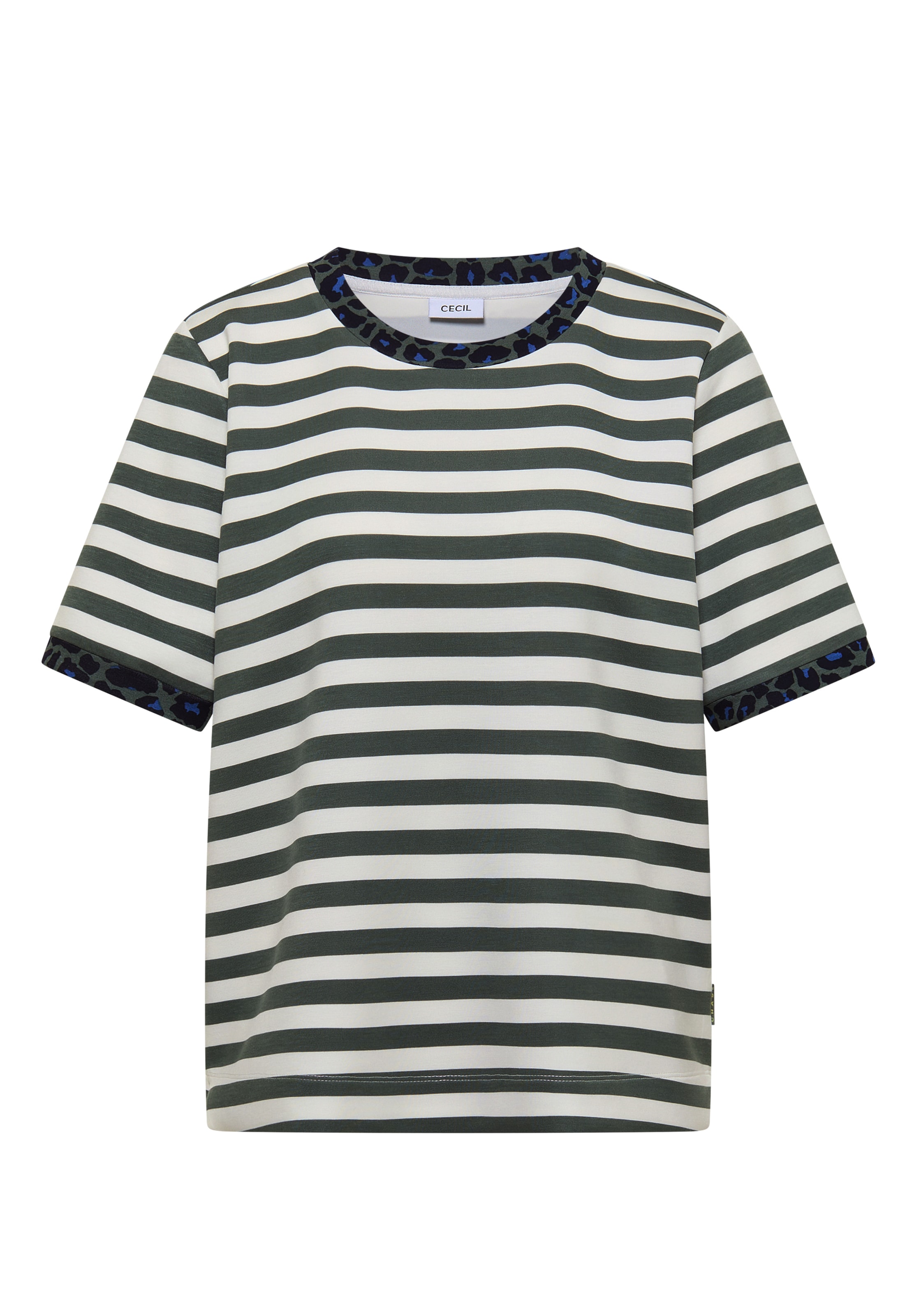 CECIL T-Shirt in Grün: Vorderseite
