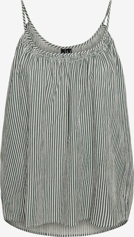 VERO MODA - Top 'Annabelle' en verde: frente