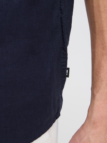!Solid Regular fit Риза 'SDEnea' в синьо