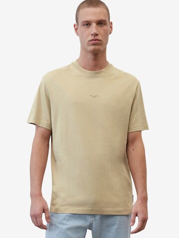 T-Shirt Marc O'Polo DENIM en beige : devant