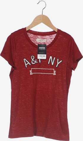 Abercrombie & Fitch T-Shirt M in Rot: predná strana