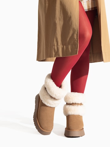 Gooce - Botas 'MARA' en marrón: frente
