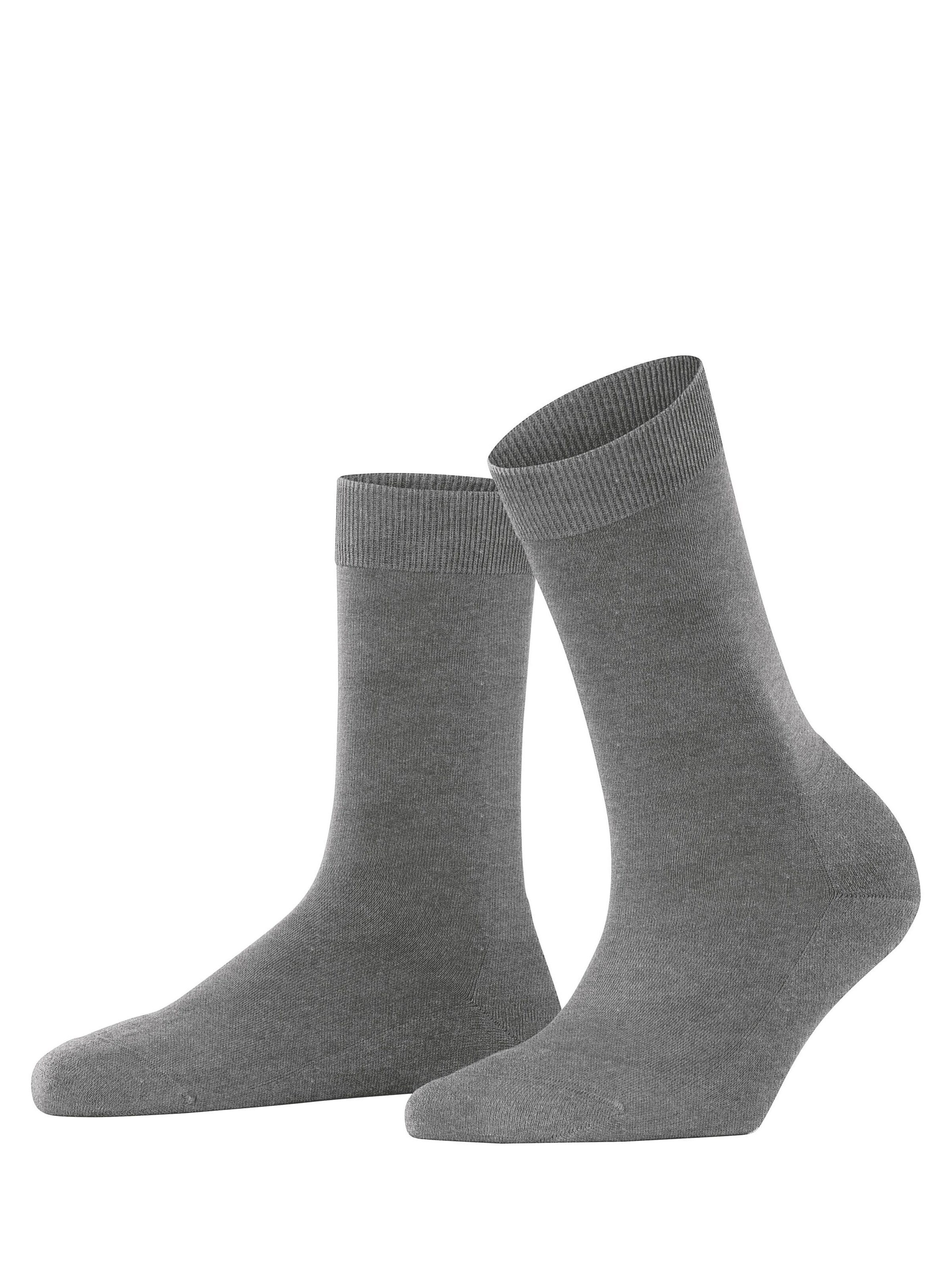 FALKE Socken 'ClimaWool'‌‌‌‌‌‌‌‌‌‌ in Grau: Vorderseite