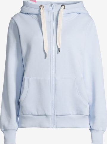 salzhaut Sweatjacke 'Sööte' in Blau: Vorderseite