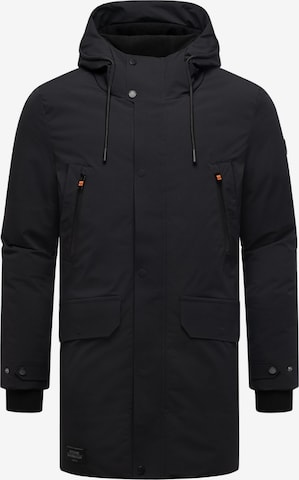 Manteau d’hiver STONE HARBOUR en noir : devant