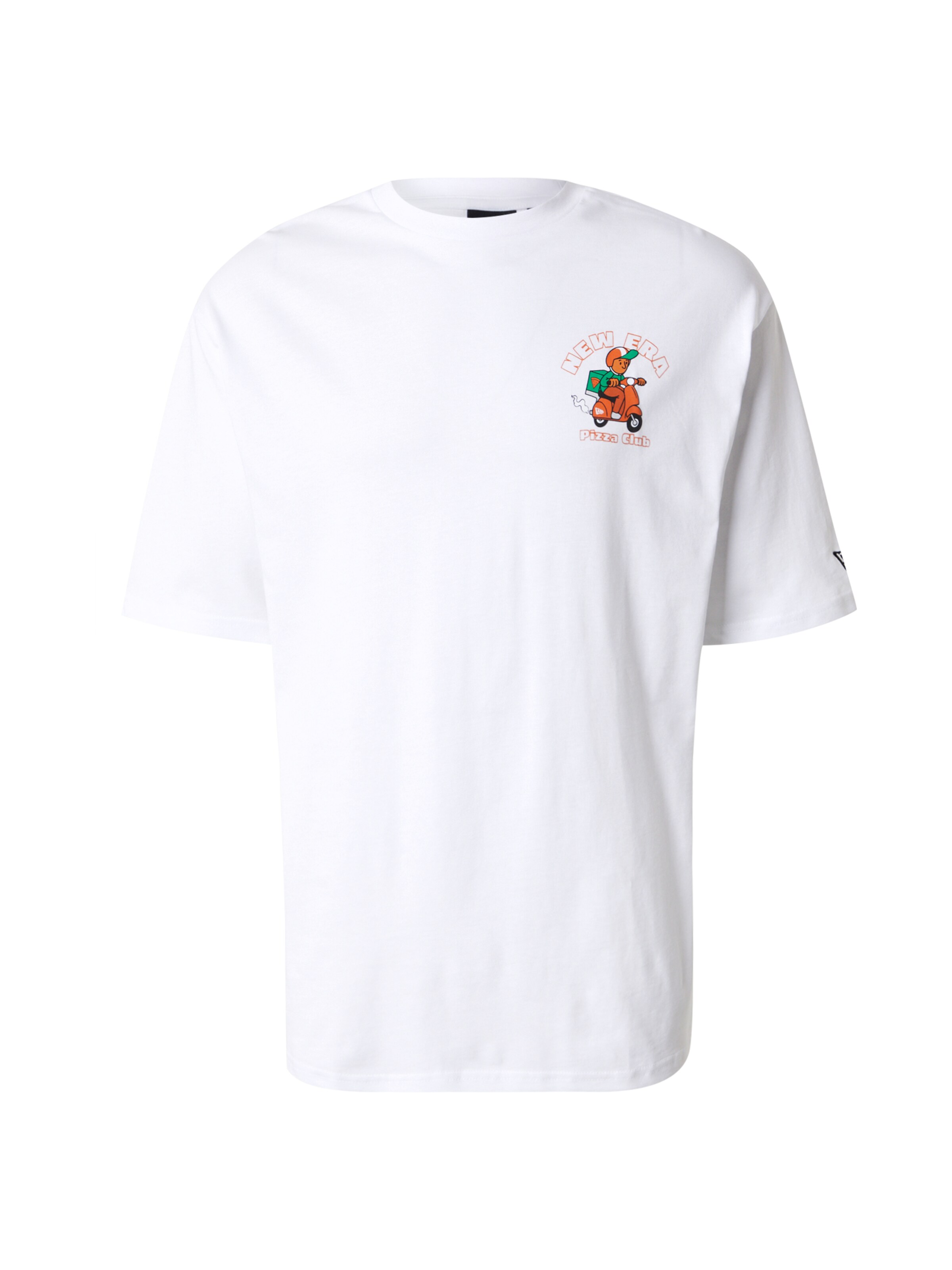 NEW ERA Majica | bela barva: sprednja stran