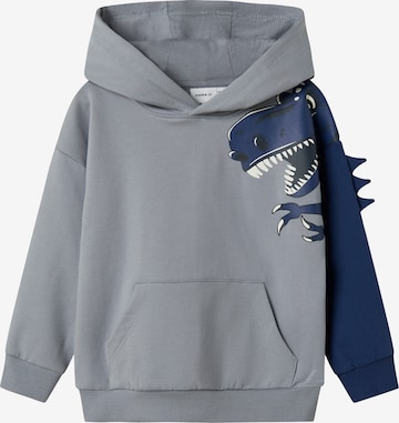 Sweat 'NMMNASH' NAME IT en bleu : devant