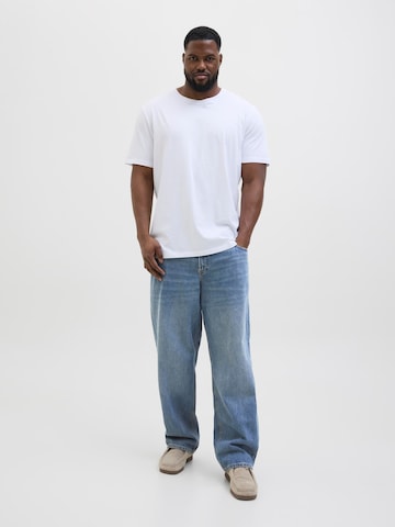 Jack & Jones Plus Loose fit Jeans 'JJIEddie JJIOriginal' in Blue