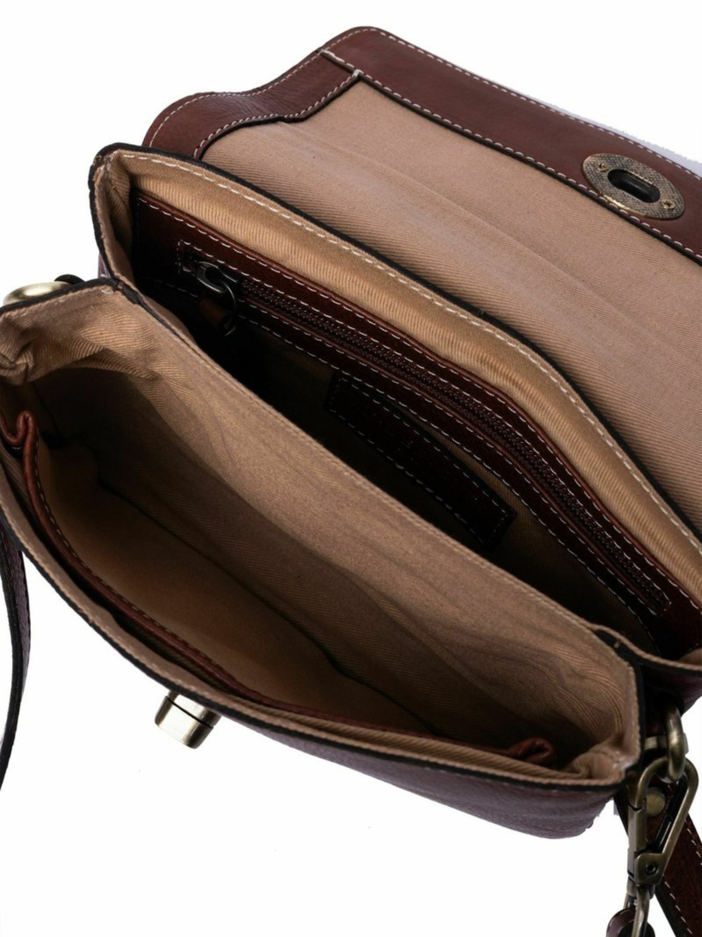 Cabas ' Nisha ' RE:DESIGNED en marron