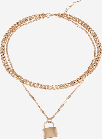 ABOUT YOU Necklace 'Katrin' in Gold: front