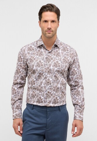 ETERNA Regular fit Zakelijk overhemd in Wit: voorkant