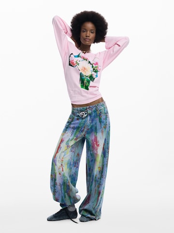 Desigual Tričko - Ružová