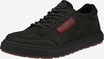 bugattiSportske cipele na vezanje - crna boja: prednji dio
