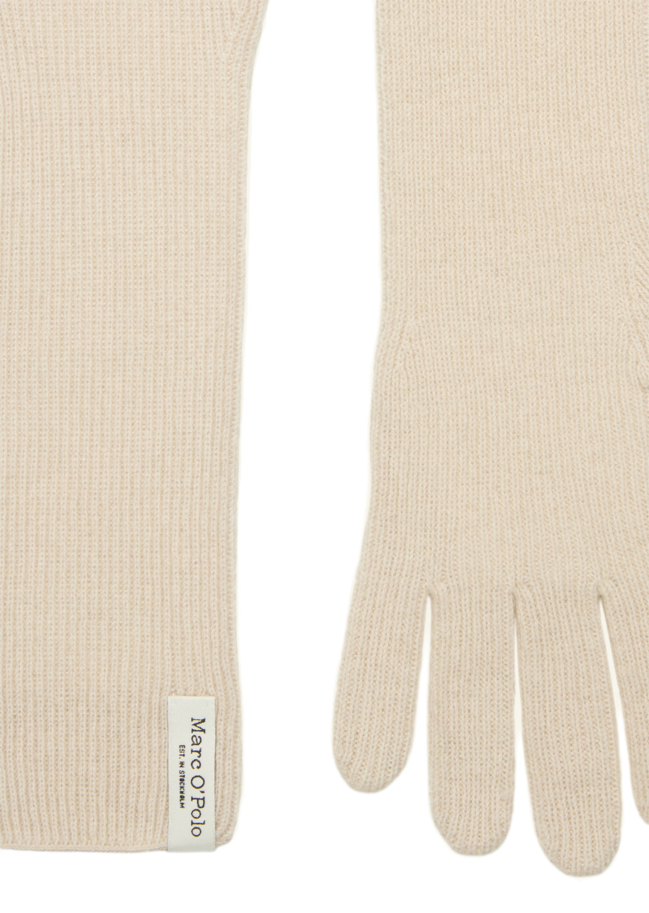 Marc O'Polo Vingerhandschoenen in Beige